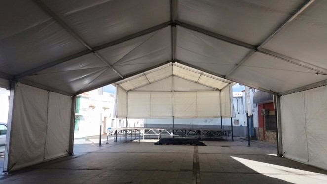 carpas elite alquiler de carpas para san jovita en carcaboso