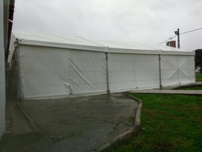 alquiler carpa para asociación de mujeres de pradochano